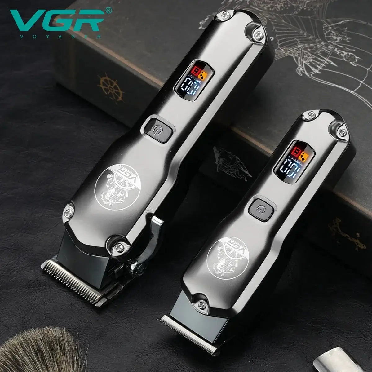 Professional Hair Clipper Electric Trimmer Kit For Men