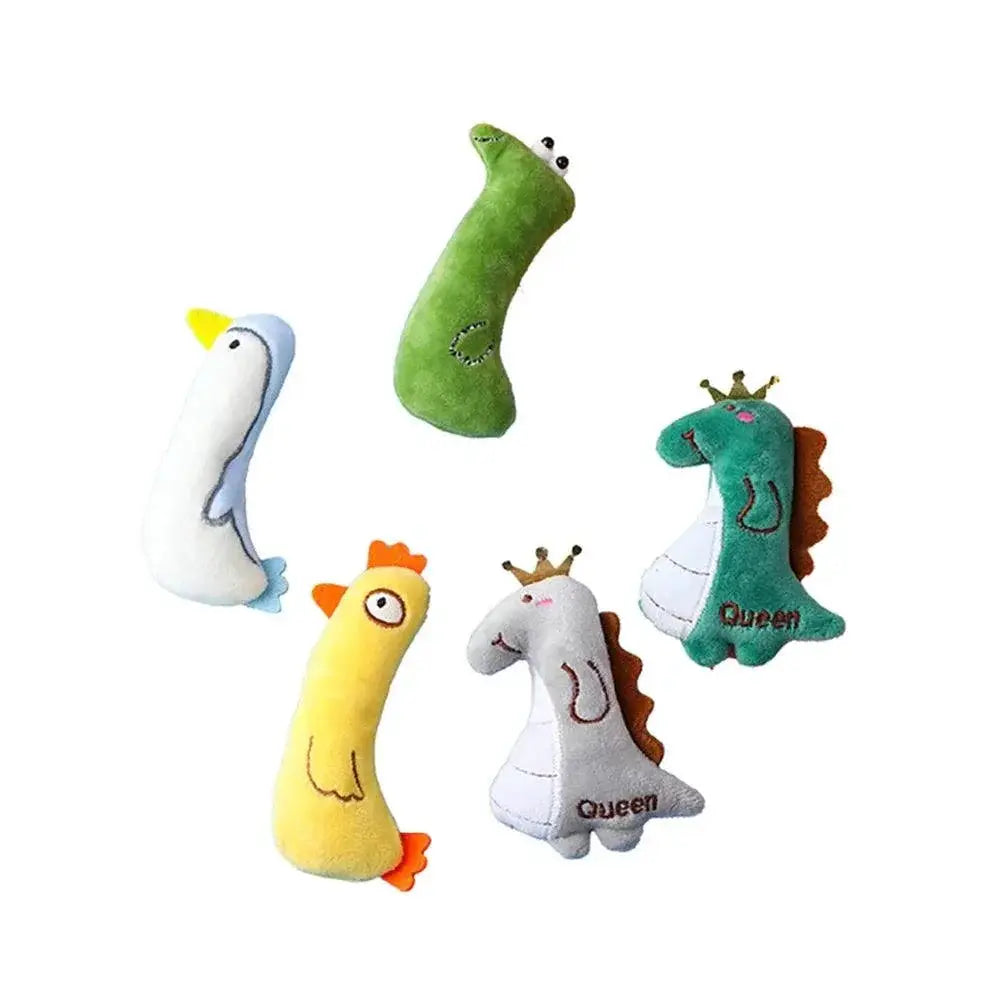 Catnip Plush Toy for Cats and Kittens Dental Care Accessory