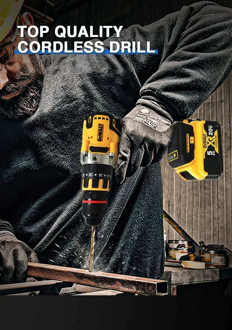 High Torque Cordless Drill for Pros — product view 11
