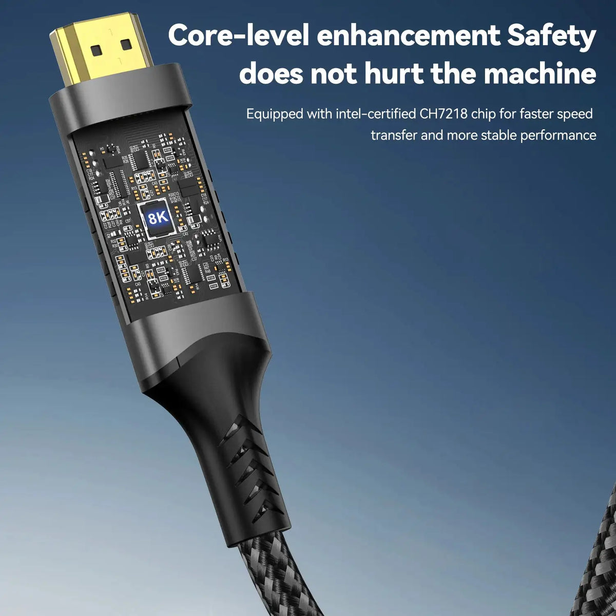 8K USB C to HDMI 2.1 Cable Adapter 8K60Hz Type C to HDMI Cable for Thunderbolt 3 Compatible with MacBook Pro IPad Pro Laptop