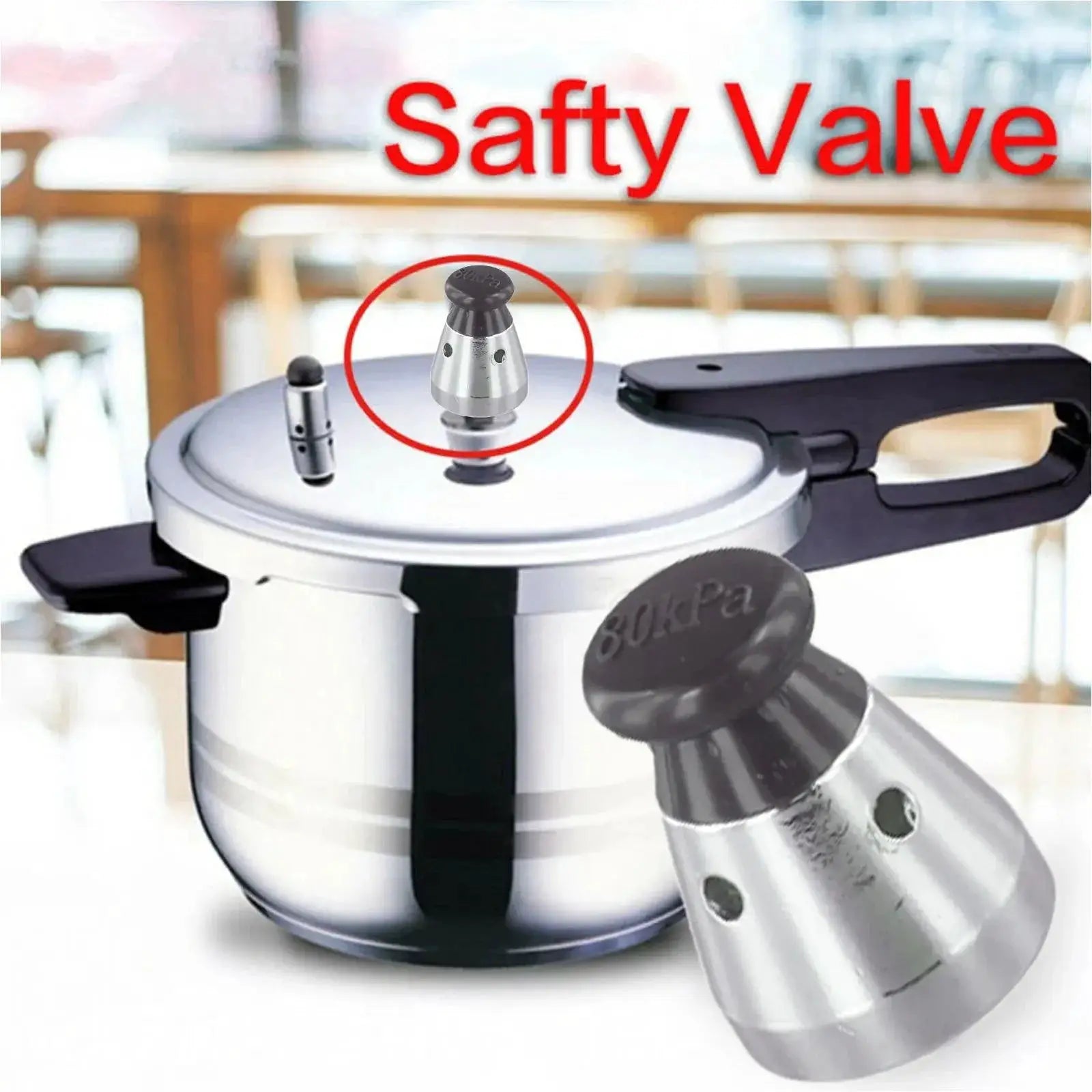 Stainless Steel Pressure Cooker Safety Valve Cap 2.5L