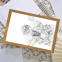 Moon Lamp: Attack on Titan LED Unique Anime Wall Art