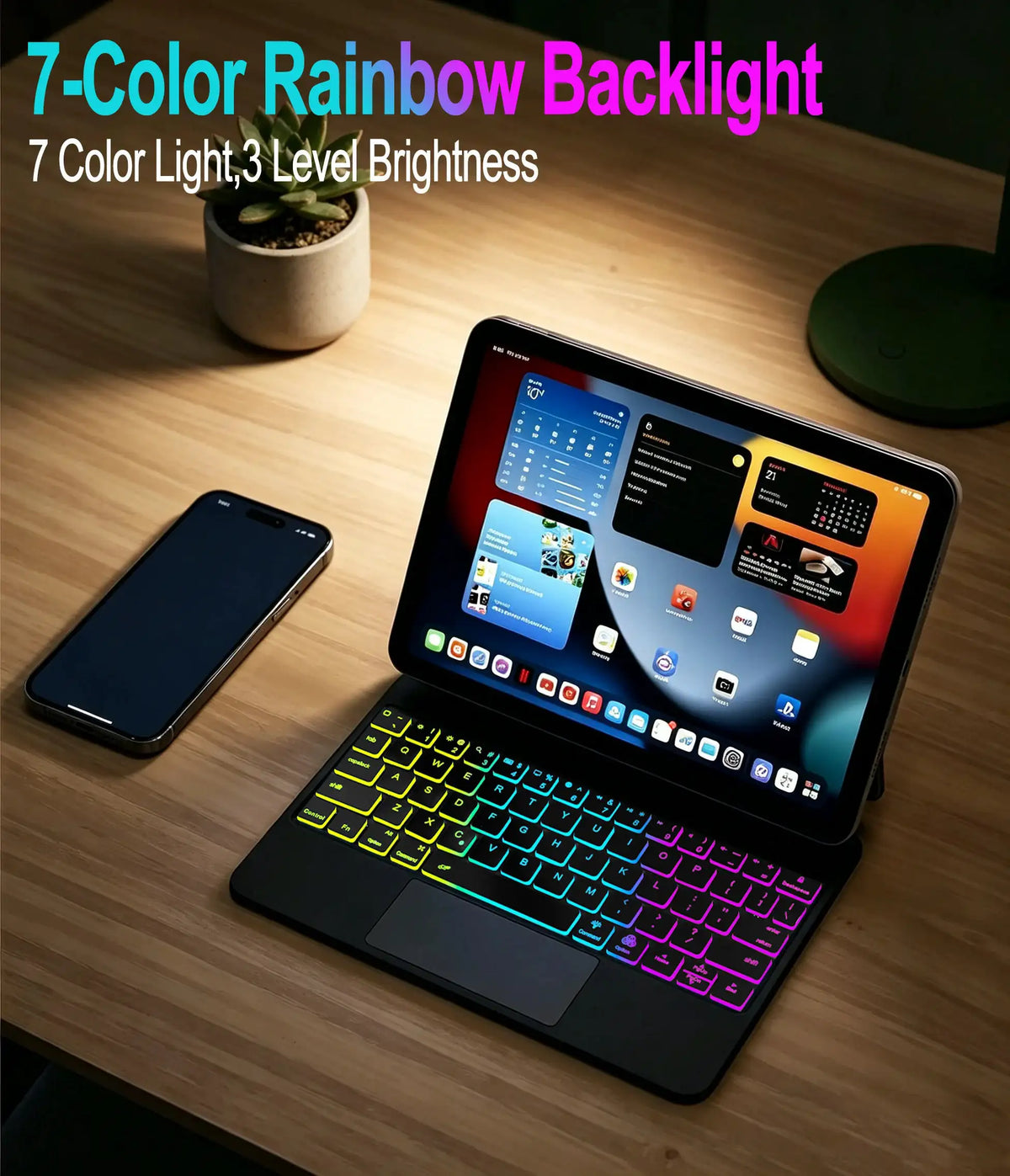 Wireless Keyboard Case For iPad - iPad 10 (10.9-inch) black Danish product image