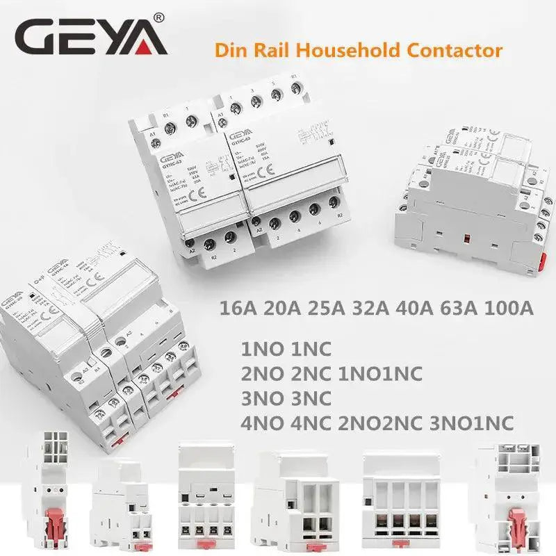 GEYA Smart Home AC Contactor For Efficient Automation