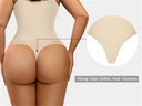 Seamless Thong Bodysuit for Women Slimming Shapewear