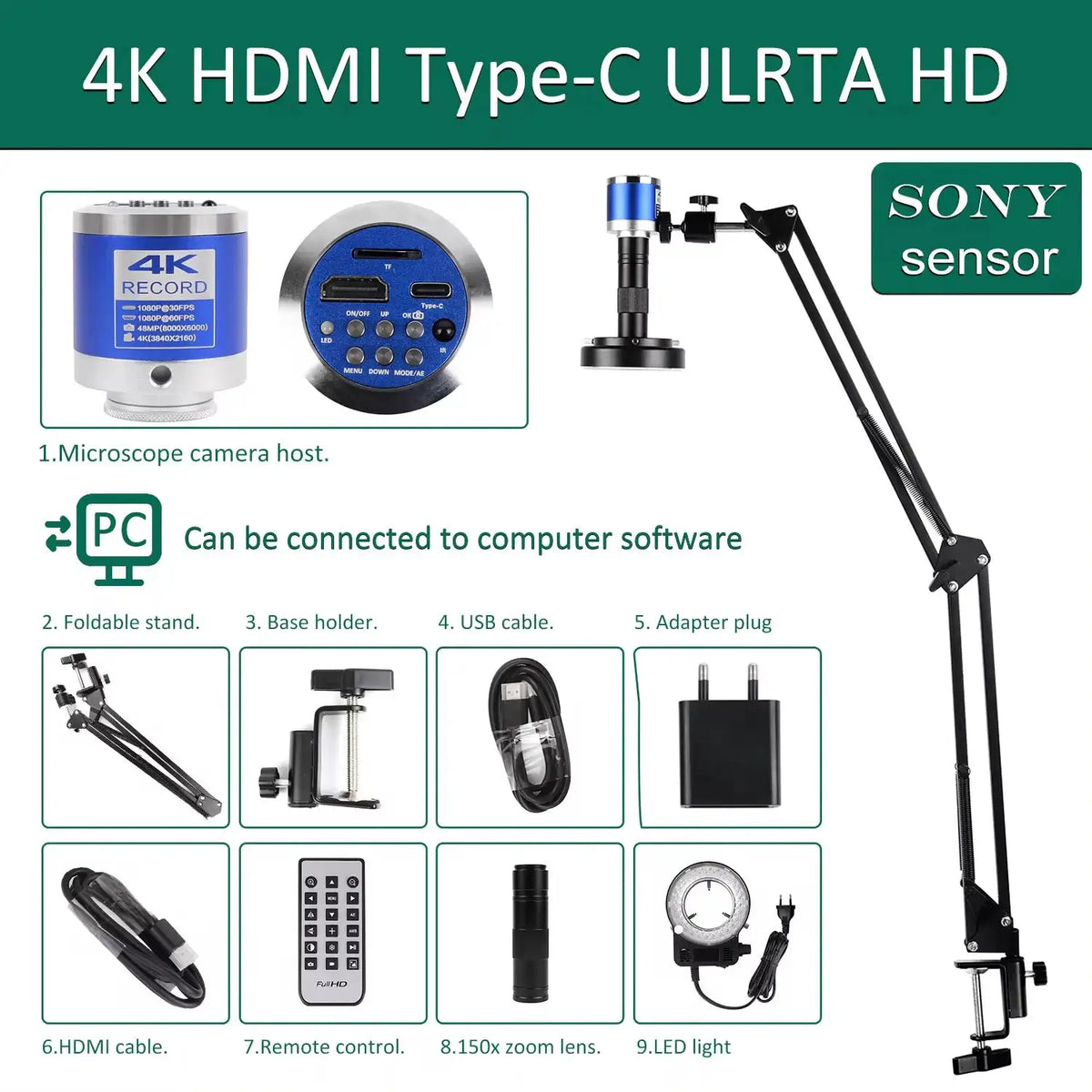 Digital Electronics Soldering Scope — product view 10