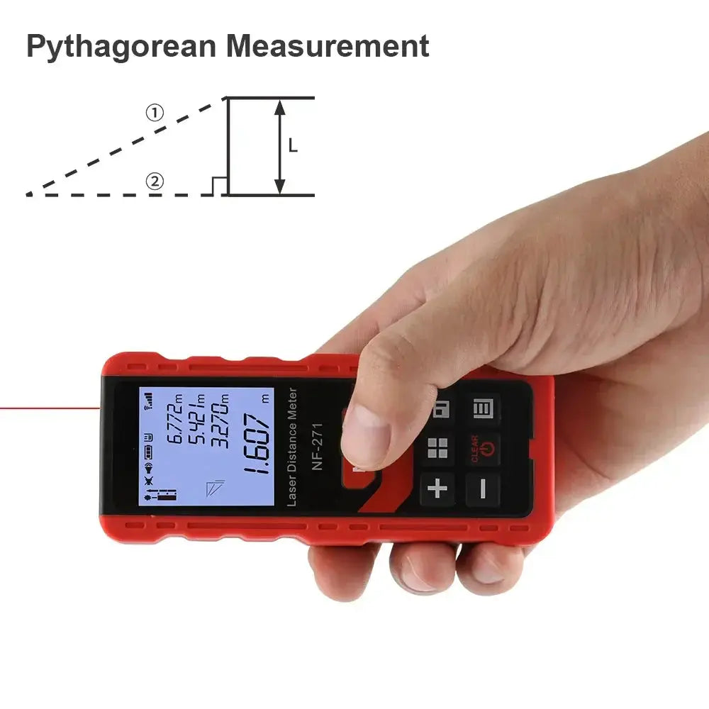 Noyafa NF-271-40M Red Laser Distance Meter Rangefinder