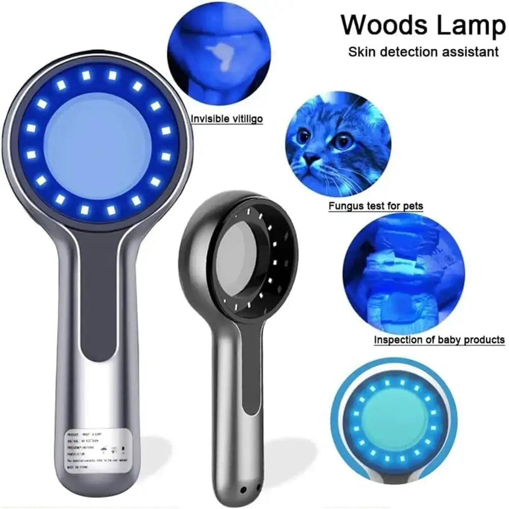 Woods Lamp Skin Analyzer UV Light Magnifying Glass Facial Skin — product view 1