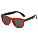 Trendy UV400 Kids Sunglasses for Boys and Girls Durable Silicone Goggles