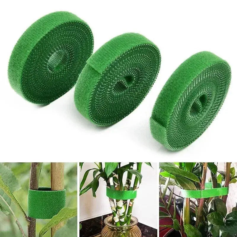 Plant Tie Set Nylon Bandage Hook Loop Bamboo Cane Wrap