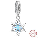 Sterling Silver Blue Purple Butterfly