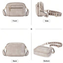 Quilted Embroidery Grid Colorblocking Retro