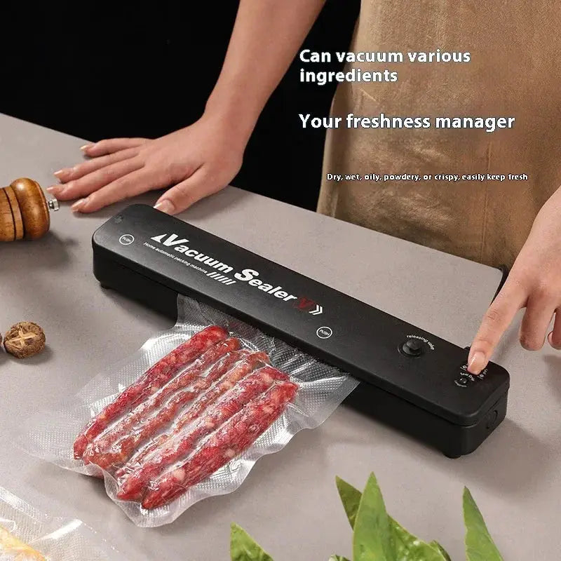 Portable Food Vacuum Sealing Machine 220V Kitchen Helper - OurLum.com