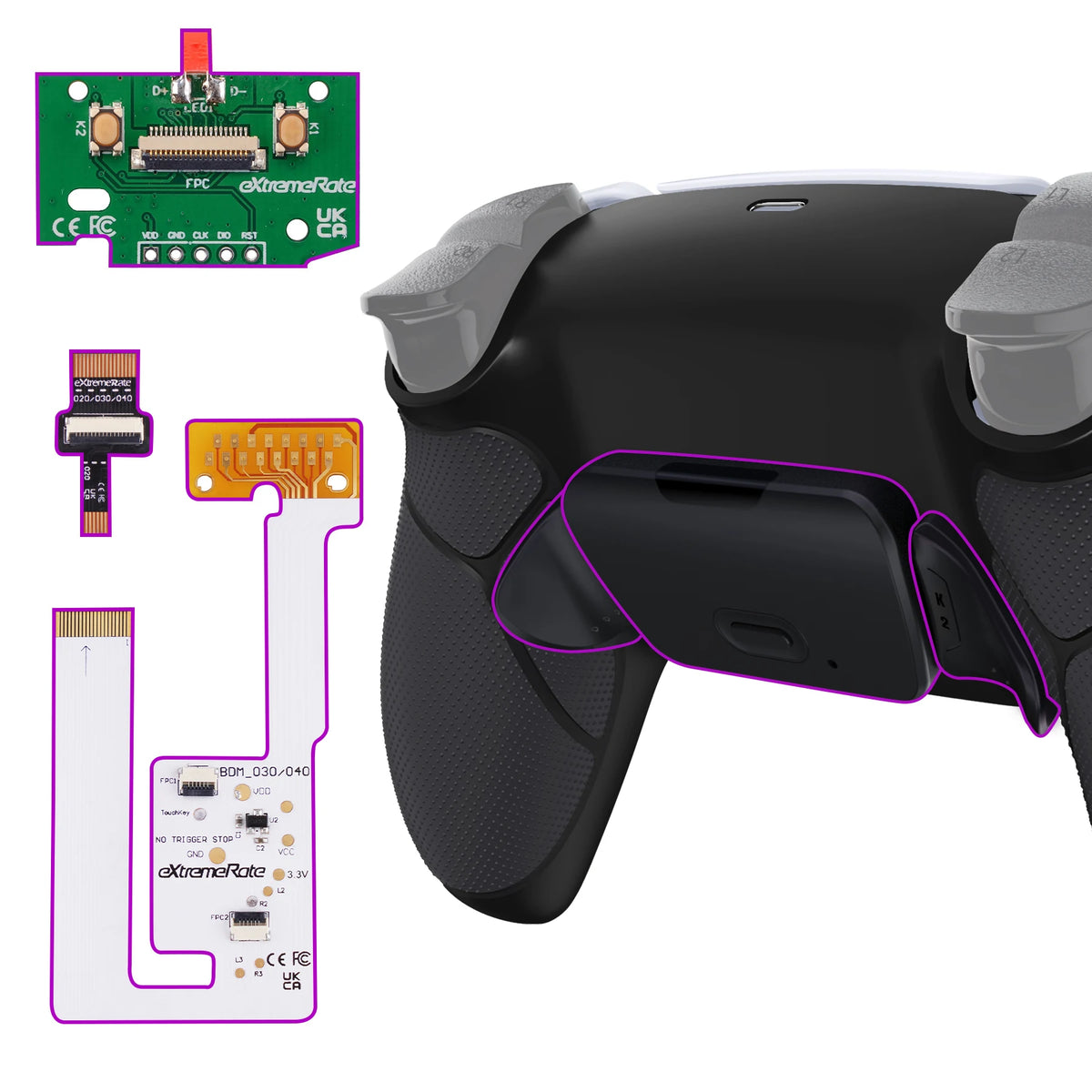 eXtremeRate Back Paddles Programable Kit