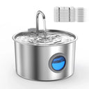Stainless Steel Quiet Pet Fountain