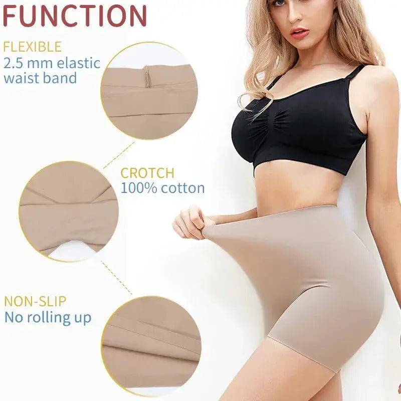 High Waist Tummy Control Shaper Shorts For Women Seamless