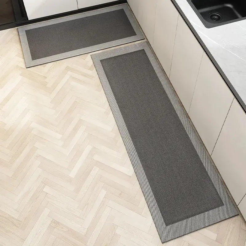 Oil Proof Kitchen Floor Mat Waterproof Wipeable Rug