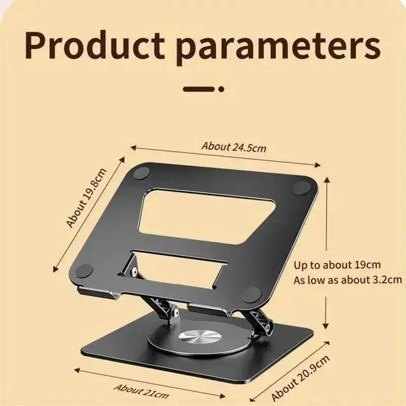 LS652 Portable Laptop Stand Aluminium Tablet Holder Cooling