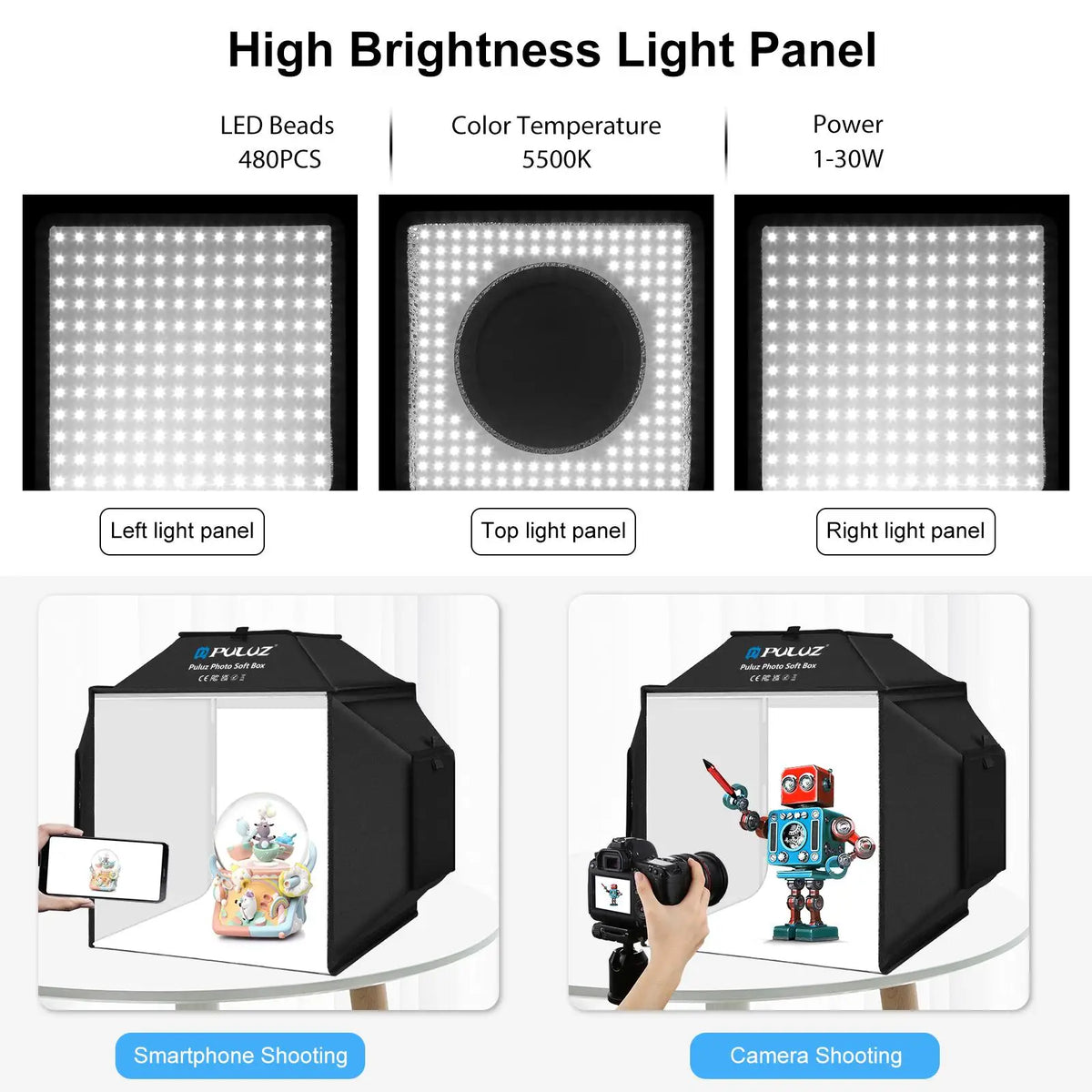Puluz Studio Light for Photos