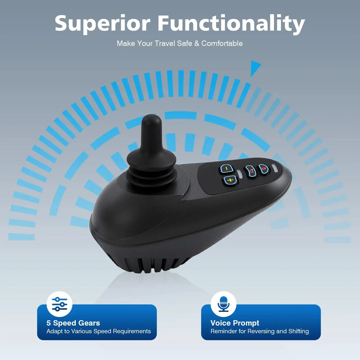 Wheelchair Joystick Speed Control — product view 2