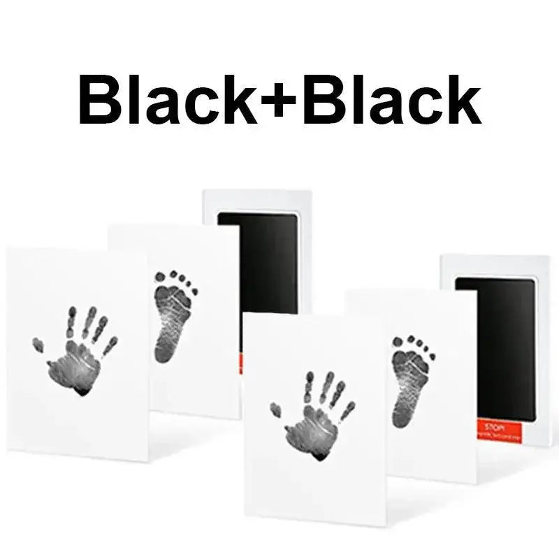 Baby Handprint Footprints Ink Pads Kit Capture Memories
