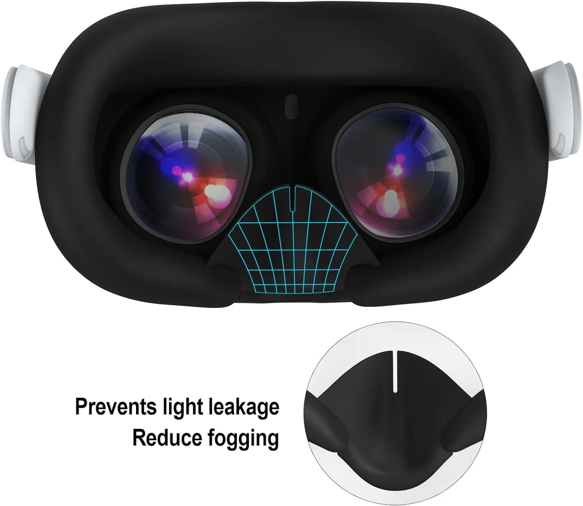 Quest Compatible Silicone Face Cushion