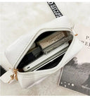 Wave Embroidery Square Bag for Everyday