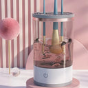 Makeup Brush Cleaner Is An Automatic Rotating Brush Cleaner
