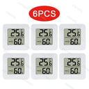 6-10PCS Mini LCD Digital Thermometer Hygrometer Indoor Room Temperature Humidity Meter Sensor Gauge Weather Station