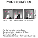 Wall Art Stickers Simulate 3D Potted Green Plants Decor