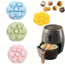 1Pcs Silicone Muffin Molds Cupcake Ice Cubes Mold For Air Fryer
