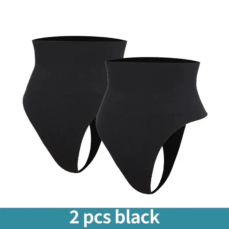 High Waist Tummy Control Thongs Slimming Shapewear Comfort