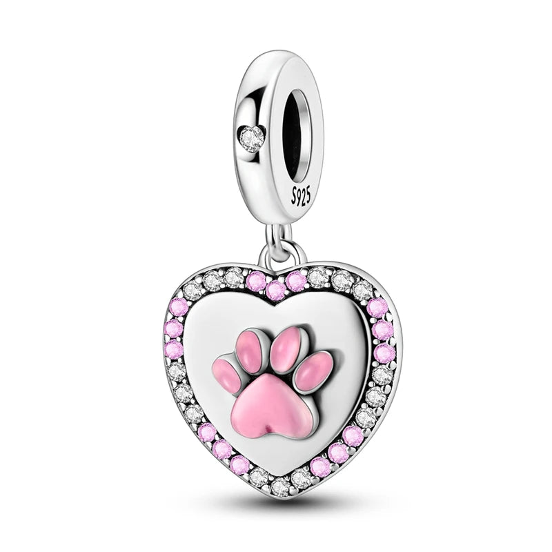 Sterling Silver Charm Bead Charms