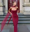 Strapless Dress Set for Formal Occasions