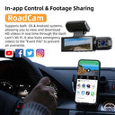 1080P Dash Cam For Drivers Front Cabin Wide Angle Recording