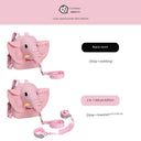 Qiaoletong Hand Rope Baby Walking Backpack Anti Lost Belt