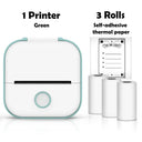 Phomemo T02 Mini Portable Bluetooth Thermal Printer for Labels and Stickers HD