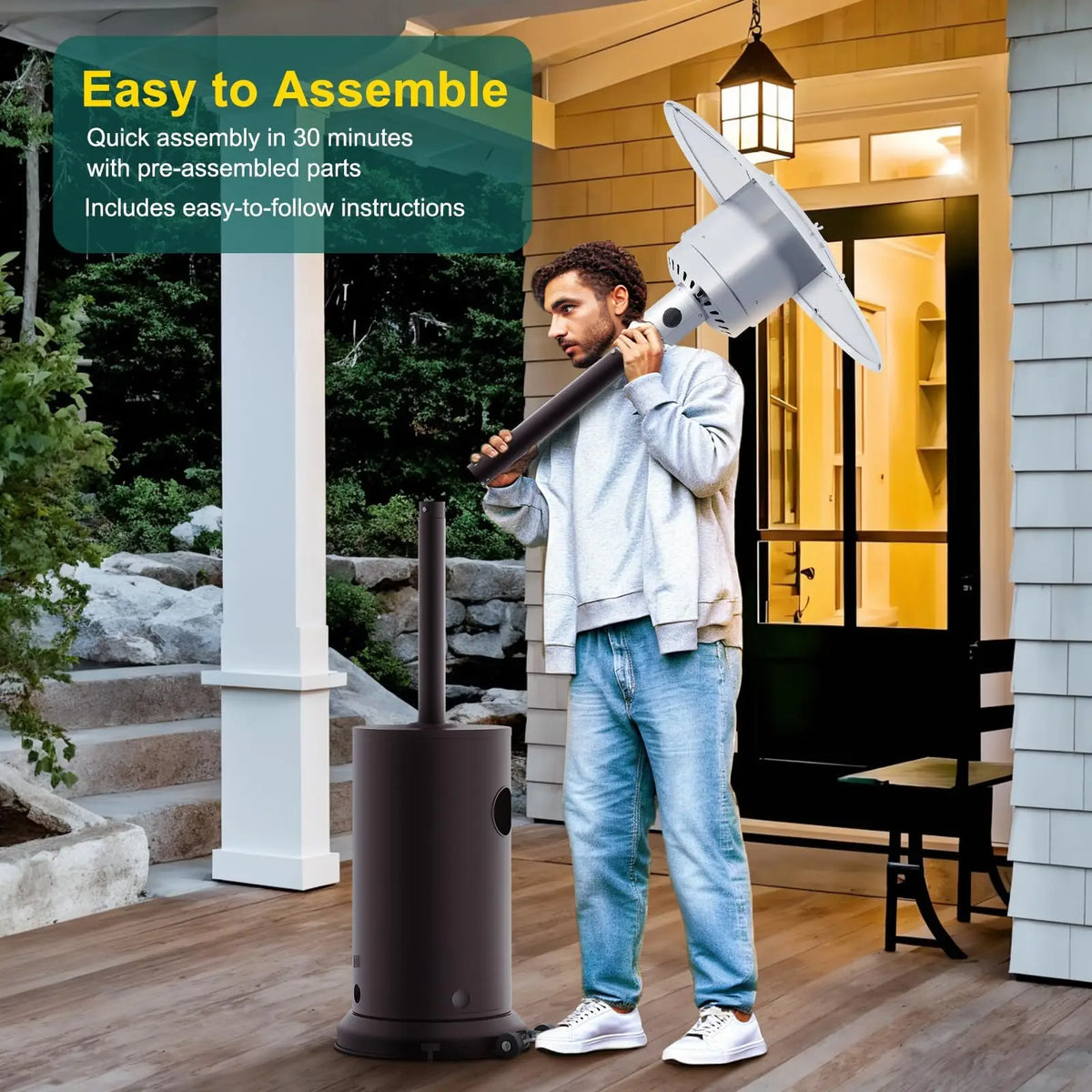Portable Round Room Heater