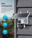 SHIWOJIA 6MP 4G SIM Card Solar Camera Outdoor Security
