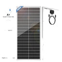Rvpozwer 100W 12V Rigid Solar Panel