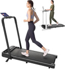 Smart AI Under Desk Walking Pad Treadmill Incline Safety Bar