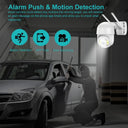 Auto Tracking Outdoor Security Camera with Smart IR