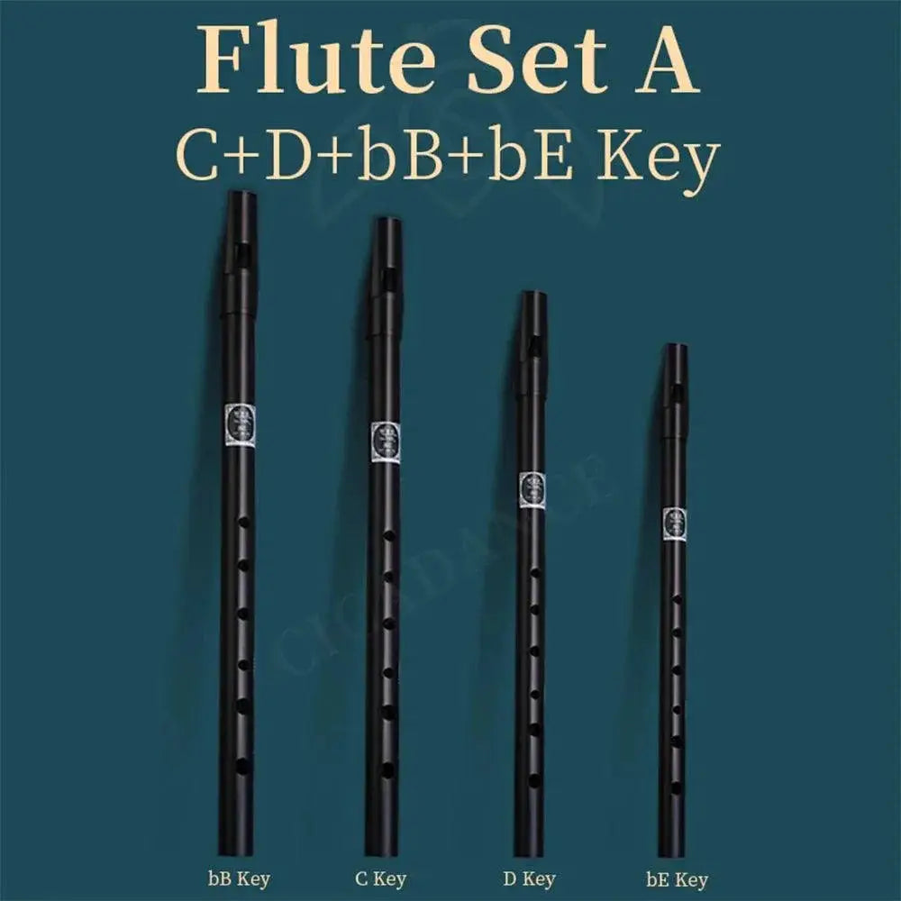 Versatile Irish Whistle Flute In C D E Bb Keys For All