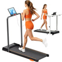 Under Desk Walking Pad Treadmill 3 HP Foldable 12 Percent Incline