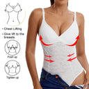 Lace Bodysuit with Tummy Control & Built-in Bra Slimming