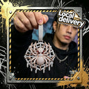 Iced Spider Web Pendant Hip