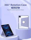 Magnetic Case For Ipad Pro 13 11 12.9 2024 360 Rotation Cover