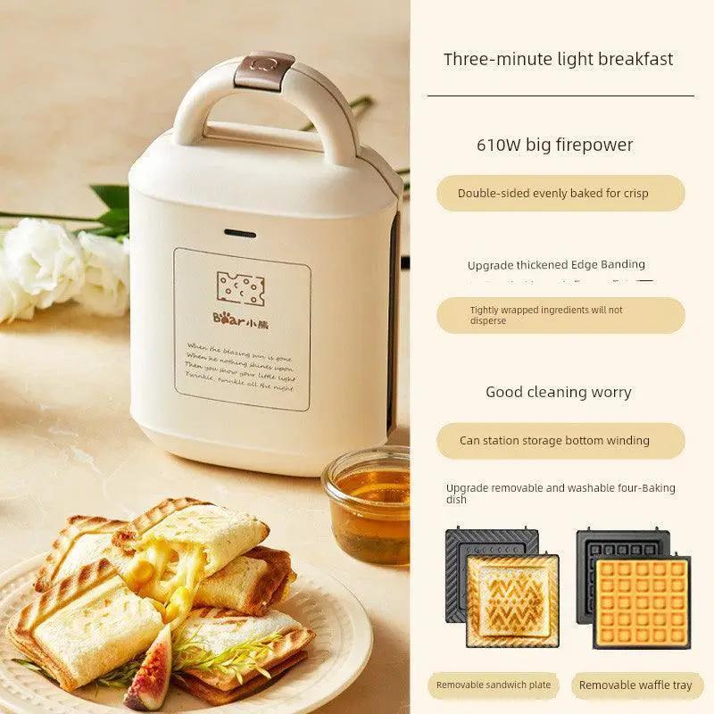 Bear Sandwich Maker For Home Multi Function Toaster
