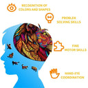 Wooden Lion Puzzle 3D Family Craft Gift Fun For All Ages