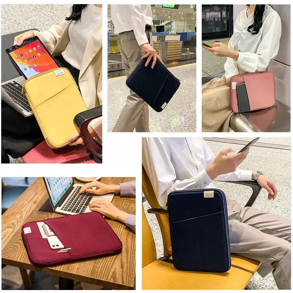 Stylish Shockproof Tablet Handbag Case Waterproof Protection